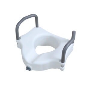 Toilet Seat Raiser with Arms
