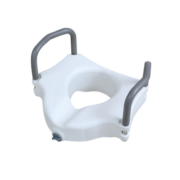 Toilet Seat Raiser with Arms