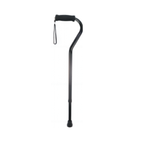 Swan-neck Walking Stick, Black