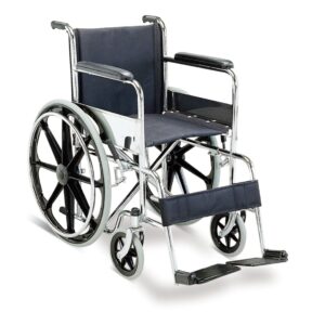 Chrome Wheelchair with Mag Wheels