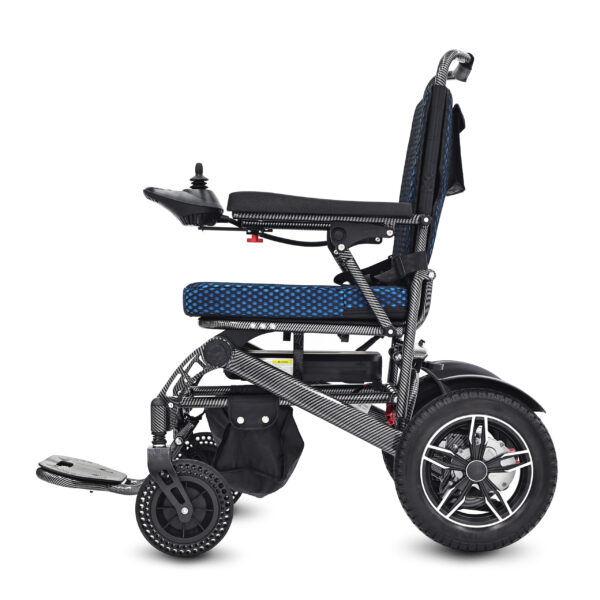 Powered Wheelchair, Magnetic Brakes (Carbon) - Image 2